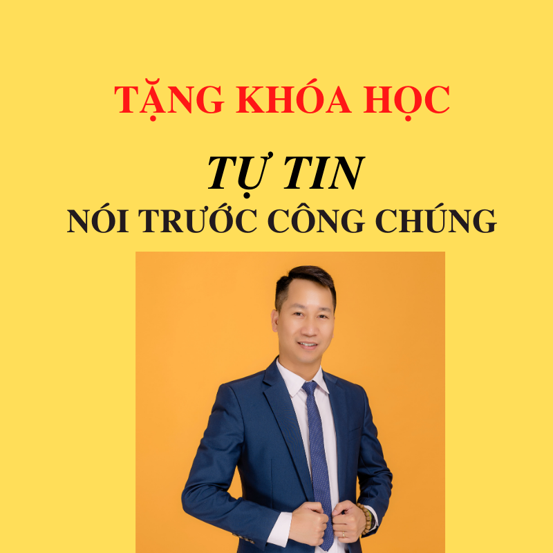 QUÀ TẶNG: Khóa học tự tin nói trước công chúng